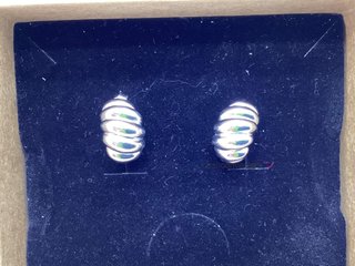 pendientes plata 925mm