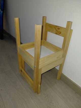 Pack 2 Sillas Infantiles Ikea Latt Madera