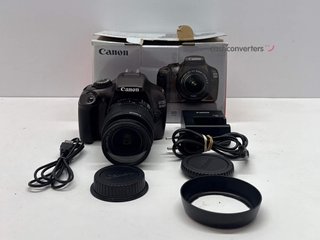 camara digital reflex canon eos 1100d+ef-s 18-55mm 1:3.5-5.6 is ii