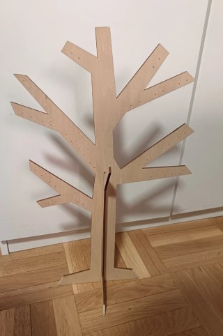 Expositor Árbol Joyero Madera