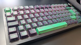 Keycaps EVA-01 ES – Perfil Cherry ISO Español