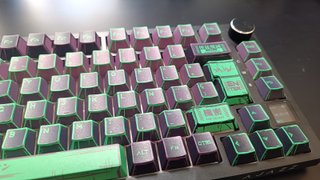 Keycaps EVA-01 ES – Perfil Cherry ISO Español
