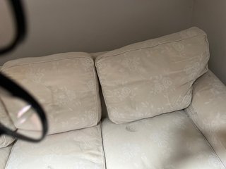Sofá 3 plazas Ikea EKTORP beige tela