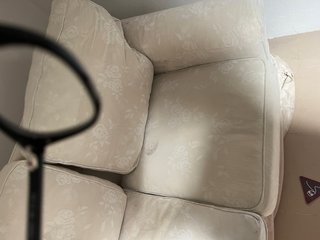 Sofá 3 plazas Ikea EKTORP beige tela