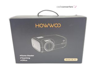 proyector home cinema howood bl43