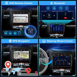 4G+64G Android Carplay Radio Porsche Cayenne