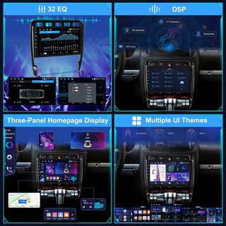4G+64G Android Carplay Radio Porsche Cayenne