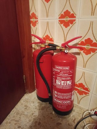 2x Extintores de polvo ABC - 6kg