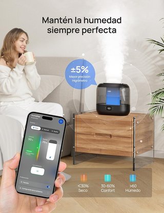 Dreo B0CCVX6FSD humidificador vapor frío 4L
