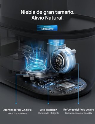Dreo B0CCVX6FSD humidificador vapor frío 4L