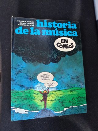 HISTORIA DE LA MUSICA EN COMICS. DENYS LEMERY, MIC