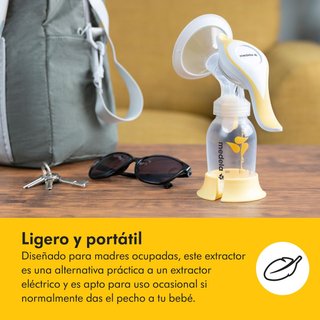 Medela extractor de leche manual portátil