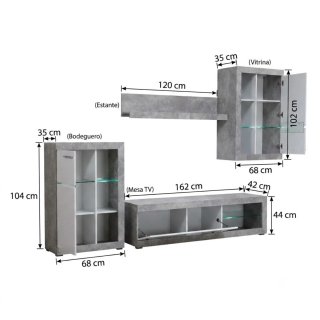 Conjunto de Muebles se vende juntos o por separado