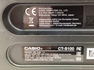 teclado electronico casio ct-s100