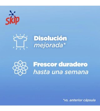 2 Uds Skip Cápsulas Todo en uno - 46 lavados