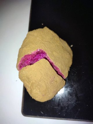 Piedras Geodas Rosas y Marrones