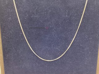 cadena oro 18k 25cm