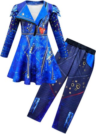 Disfraz cosplay chaleco chaqueta pantalón Evie