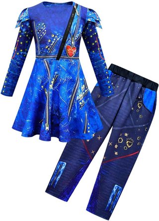 Disfraz cosplay chaleco chaqueta pantalón Evie