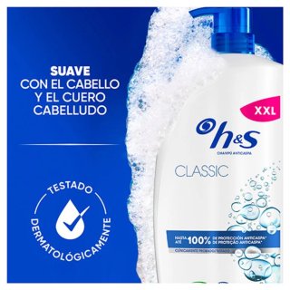 1 UD H&S Champú Anticaspa Classic 1L