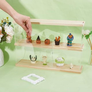 Vitrina acrílico 2 niveles figuras Funko