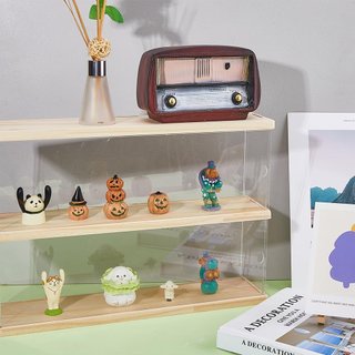 Vitrina acrílico 2 niveles figuras Funko