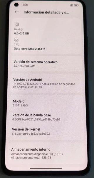 Xiaomi 11 Lite 5G NE Azul Celeste