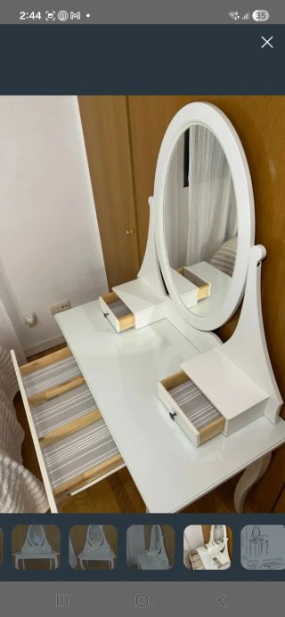 Tocador o recibidor blanco ikea hemnes