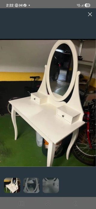 Tocador o recibidor blanco ikea hemnes