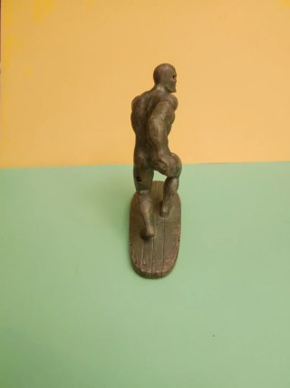Figura Vintage Silver Surfer Estela Plateada