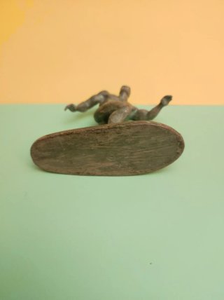 Figura Vintage Silver Surfer Estela Plateada