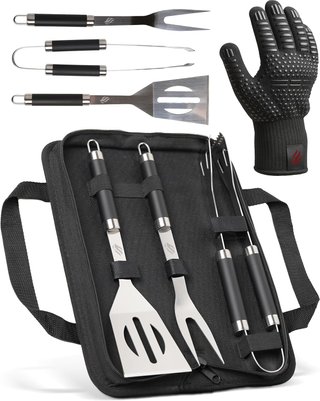 HORUS 23 Kit barbacoa acero inoxidable resistente