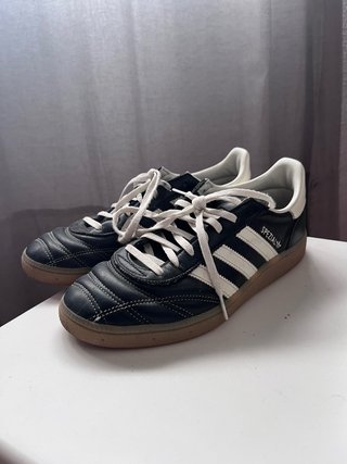 Adidas Spezial Zapatillas Cuero Negro Marrón