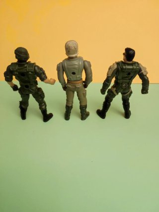 Lote 3 Figuras Militares Chap Mei