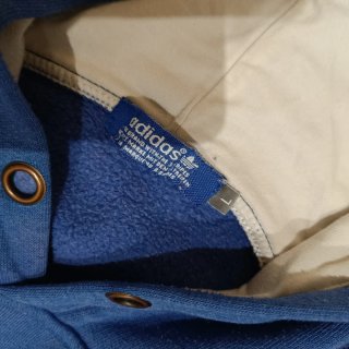 Sudadera Adidas Azul Talla l Y2K