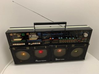 Radiocasete Dynasty ES555 Ghettoblaster Negro