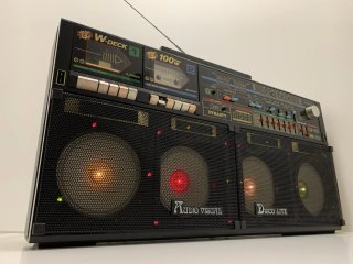 Radiocasete Dynasty ES555 Ghettoblaster Negro