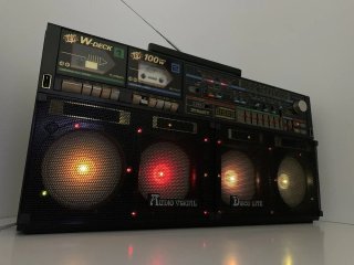 Radiocasete Dynasty ES555 Ghettoblaster Negro