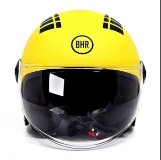 Casco Moto Giallo BHR Taglia S M L XL