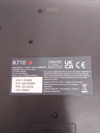 Ratón Inalámbrico Logitech Gris/Negro