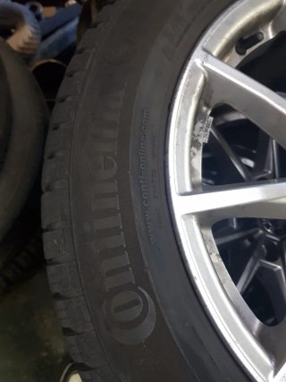 Llantas BMW R17 serie 3 2024 con neumaticos