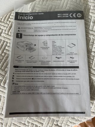 Impresora Brother MFC-J265W