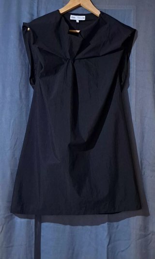 Vestido negro Zara Talla M