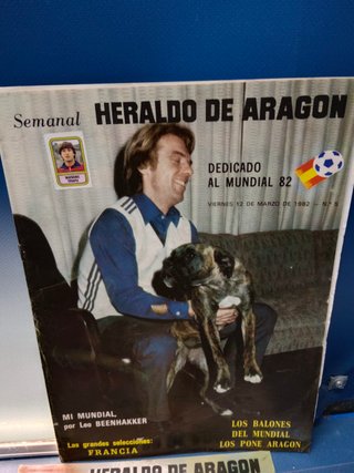 LOTE, SEMANAL, HERALDO DE ARAGÓN, DEDICADOS AL MUNDIAL 82 , 15 revistas