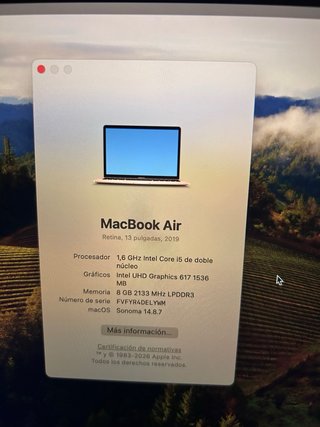 MacBook Air 13 2019 Oro Rosa