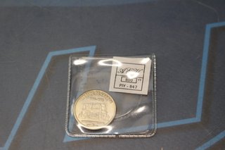 Moneda, medalla de plata Centenario Heraldo de Aragón 1895 – 1995.
