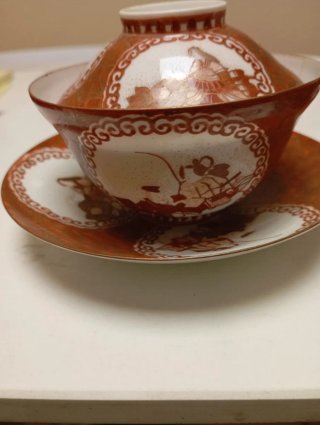 2 Tazas de té japonesas antiguas