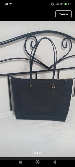 Bolso Tote Ralph Lauren Negro