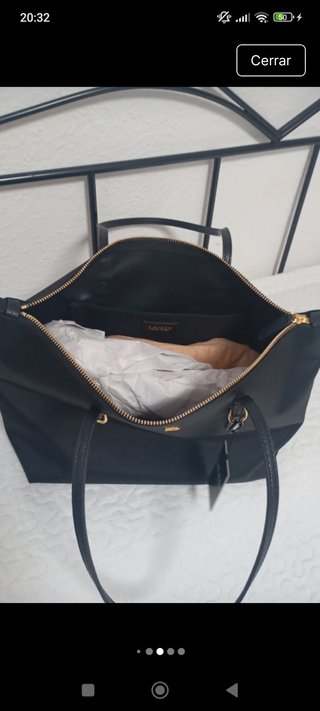 Bolso Tote Ralph Lauren Negro