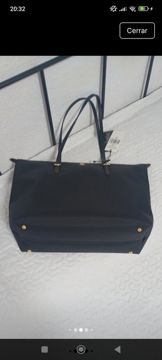 Bolso Tote Ralph Lauren Negro